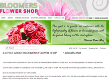 Tablet Screenshot of flowersbybloomers.com